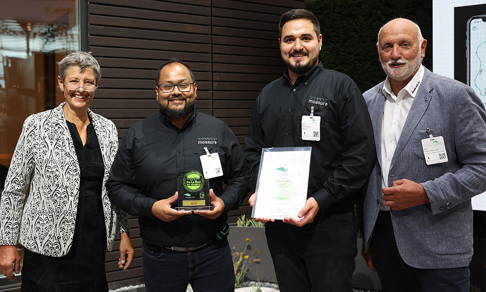 Moasure vince il Premio per l'Innovazione alla fiera internazionale GaLaBau